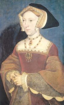 Hans The Younger Holbein : Portrait of Jane Seymour